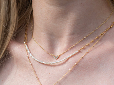 Clementine Pearl Necklace
