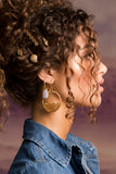 Scarab Huggie Earring (Single)