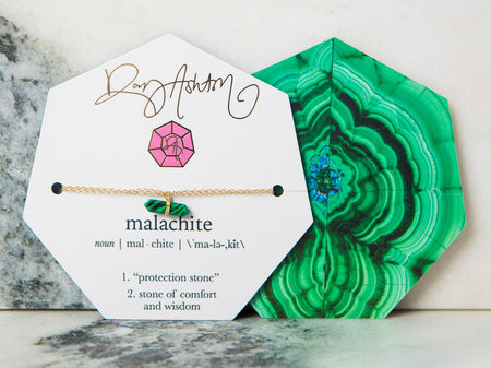 Gemstone Bracelet Malachite