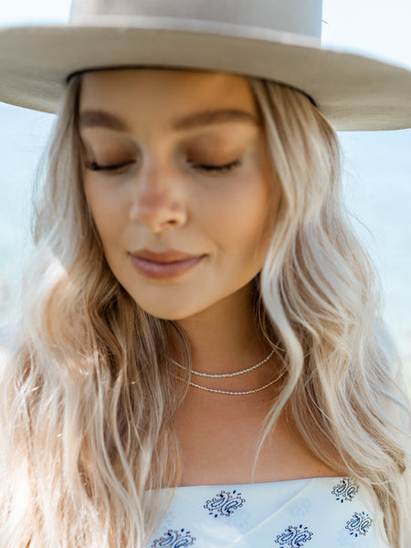 Eloise Freshwater Pearl Necklace- Classic White  - Necklace - RoryAshton