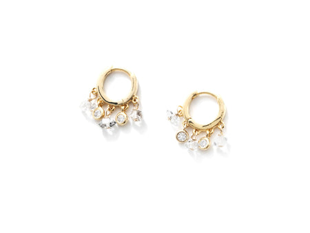 Vera Herkimer Diamond Earrings