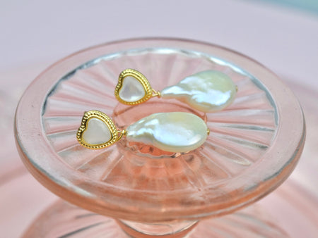 Opal Huggie Earrings